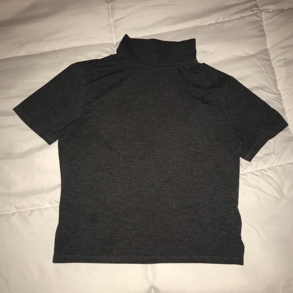 Turtle neck croptop